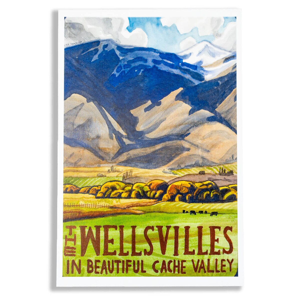 POSTCARD WELLSVILLES LIESL CANNON